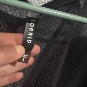 Torrid Black Mesh